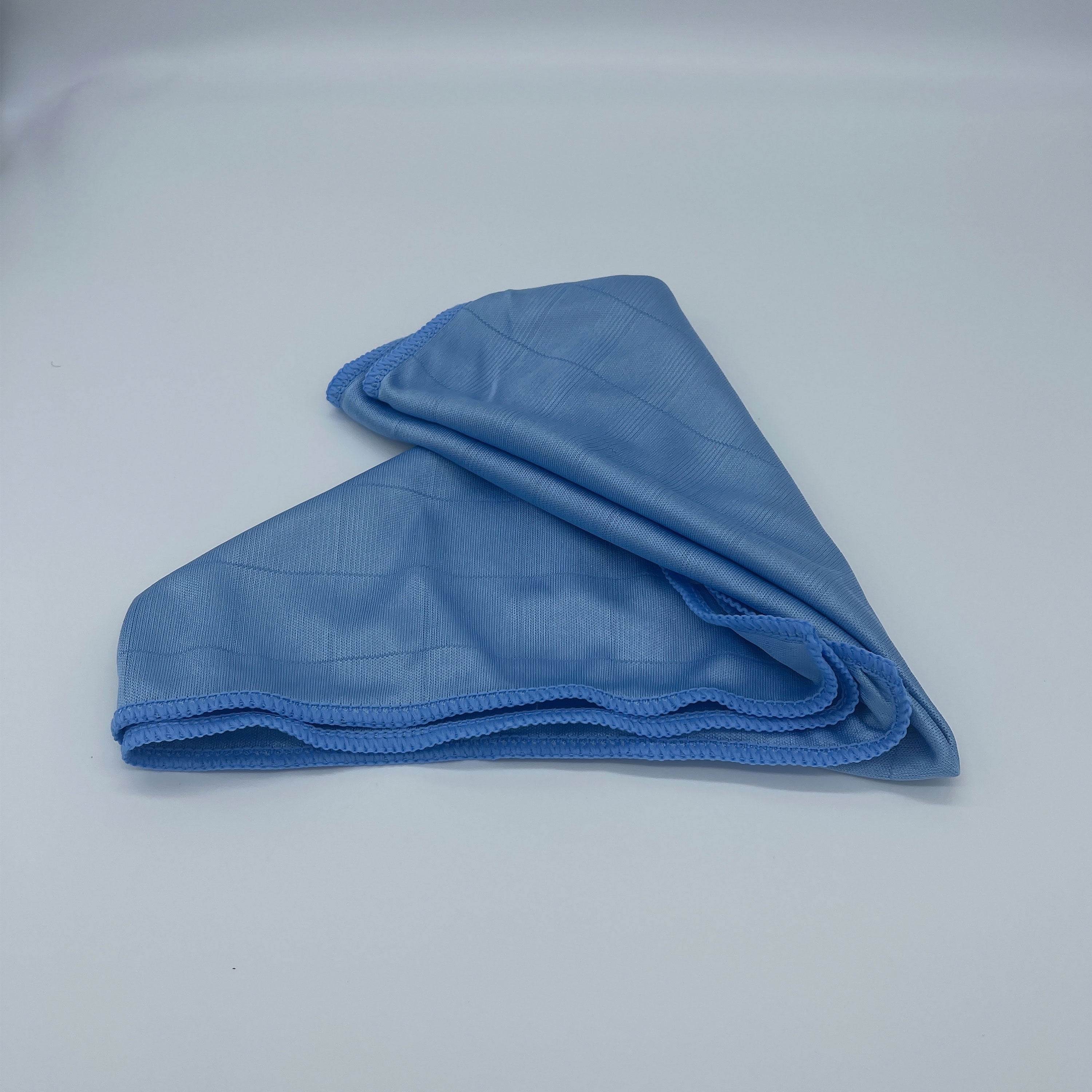 AIDEA Dish Cloth Microfiber-8PK, 12”x12”, Super Soft and Absorbent,  Multi-Purpose Microfiber Dish Rags for Kitchen-White/Blue