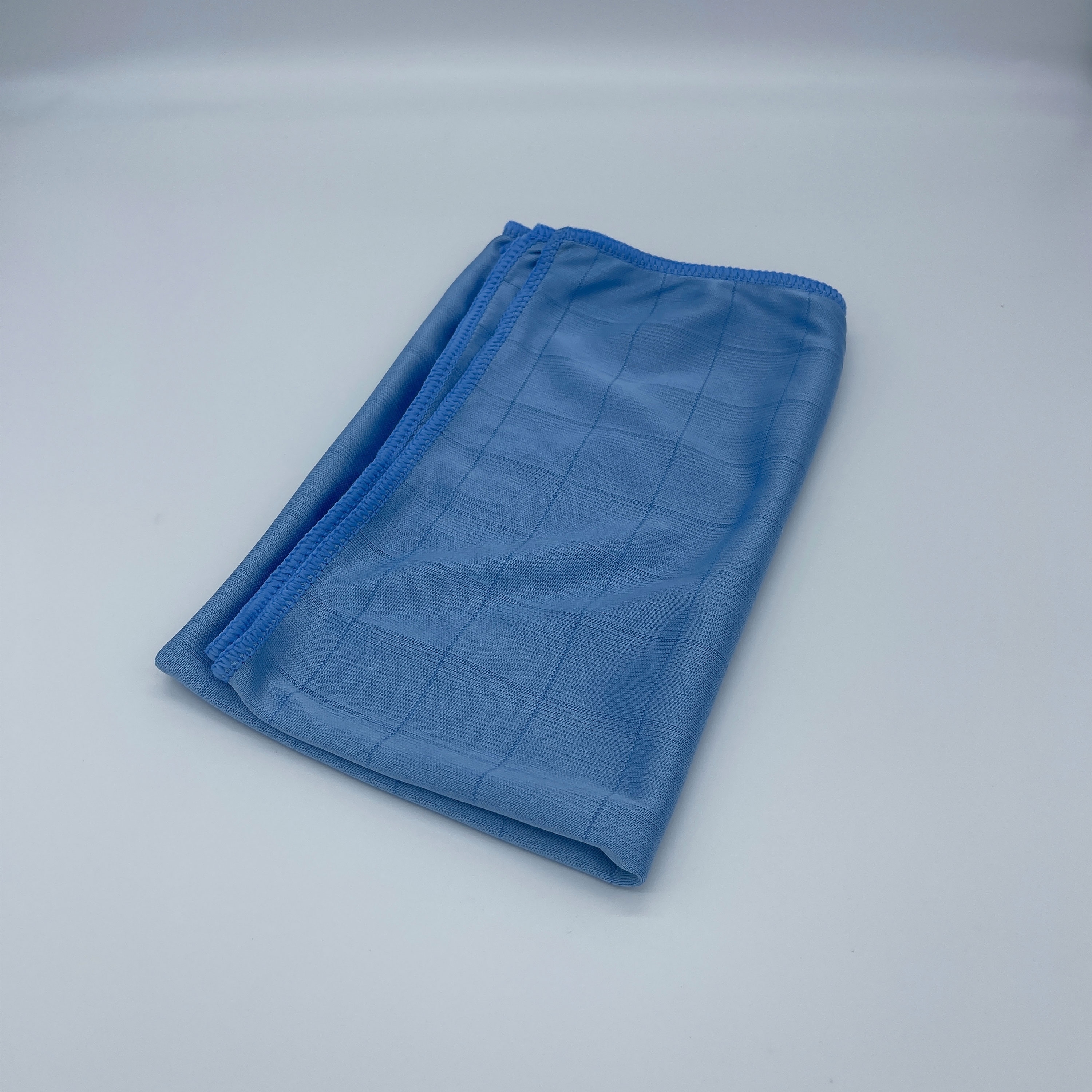 Mundus Microfiber Dish Cloth in Brown and Optic Blue
